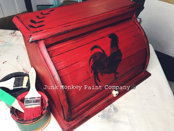 Junk Monkey Paint - Red Apple