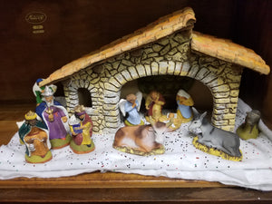 Vintage Santons Paul Fouque Nativity
