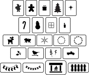 Christmas House Accessories | JRV Stencils