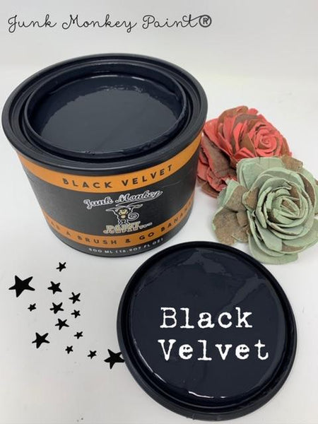 Junk Monkey Paint - Black Velvet