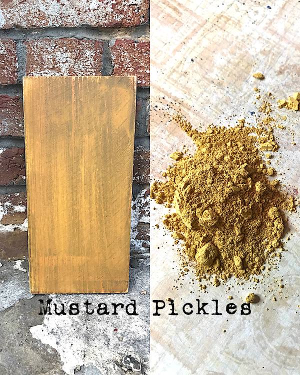 Junk Monkey Milk Paint - Mustard Pickles