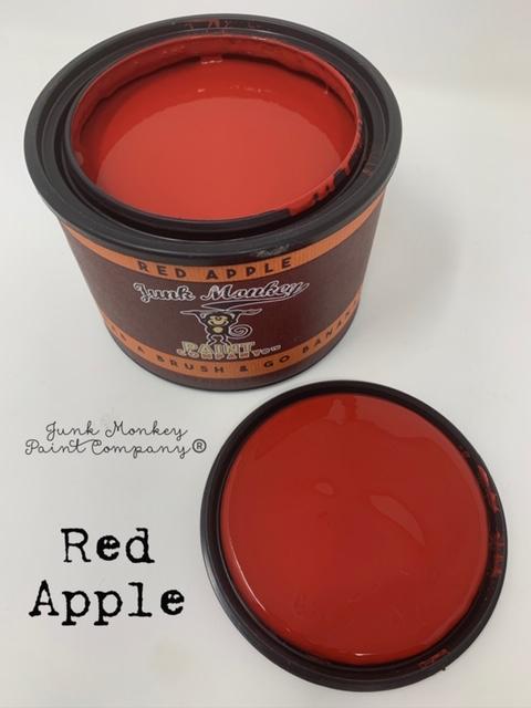Junk Monkey Paint - Red Apple